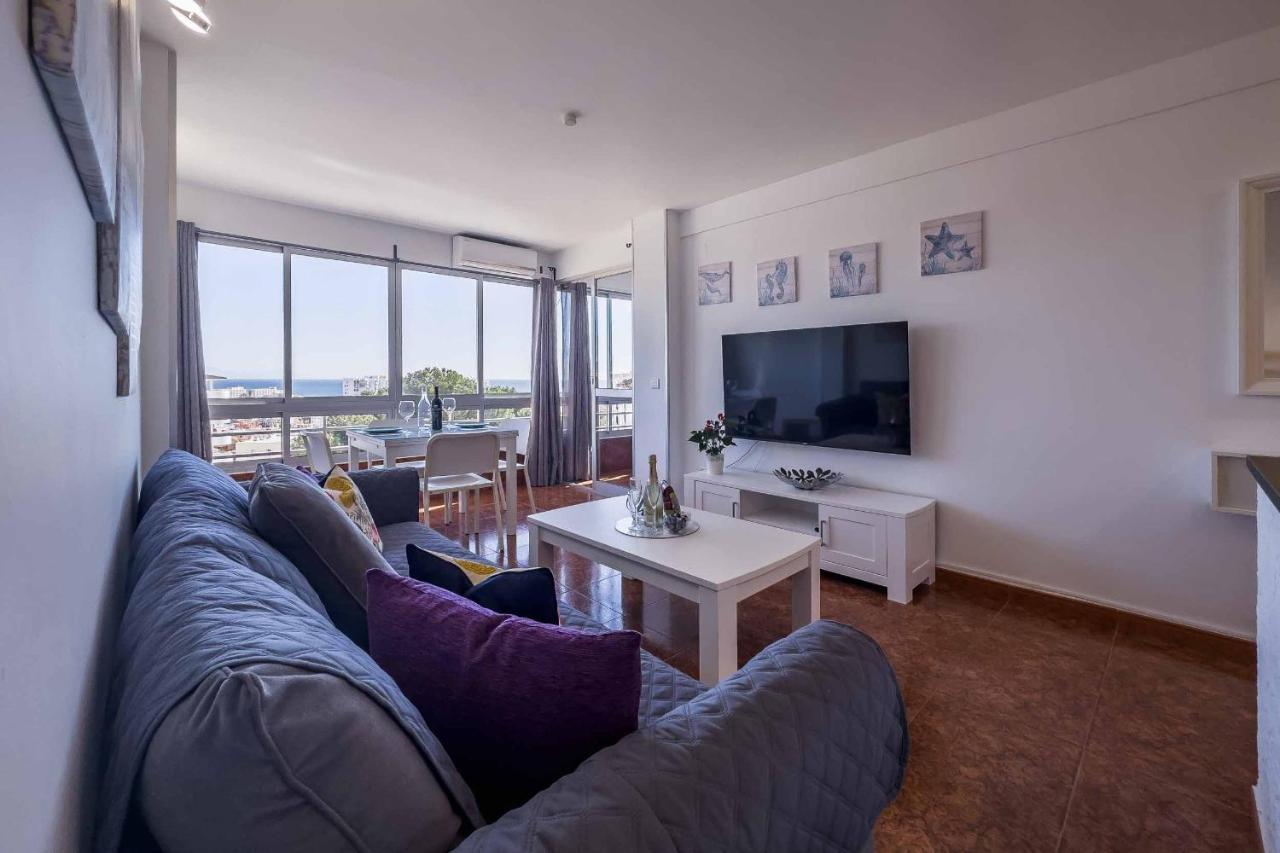 Apartamento Acogedor, Terraza, Piscina Y Mar Benalmádena Exterior foto
