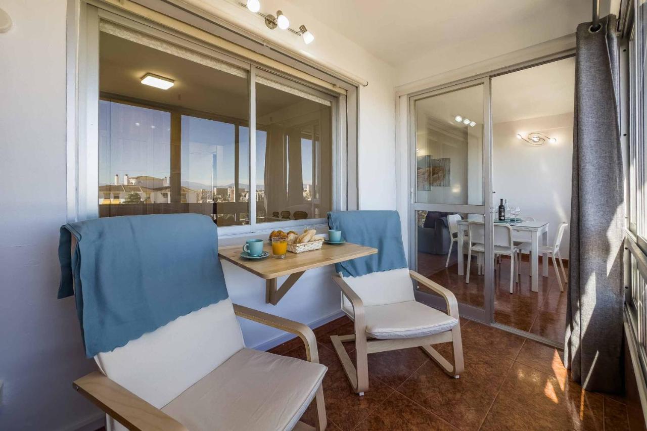 Apartamento Acogedor, Terraza, Piscina Y Mar Benalmádena Exterior foto